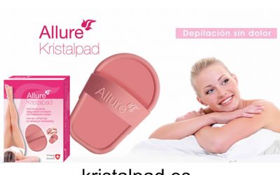 Kristalpad depilación natural.