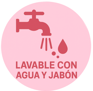Kristalpad, lavable con agua y jabón